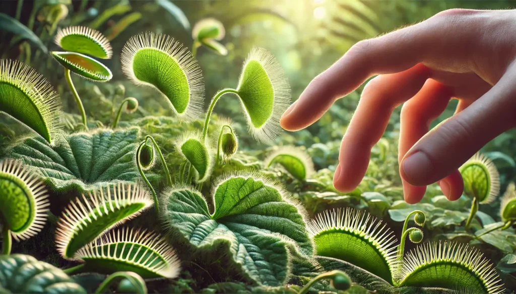 Plantas que reagem ao tato