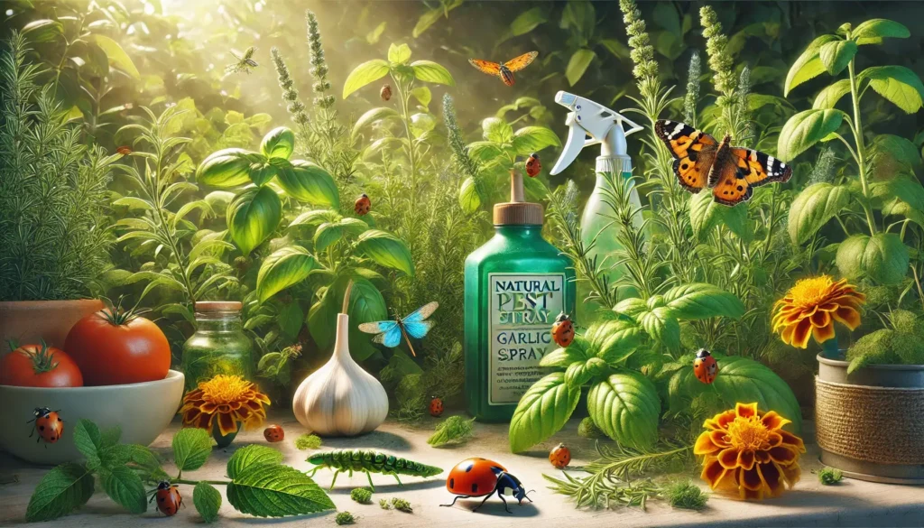 Controle de Pragas Natural no Jardim: A Magia das Ervas